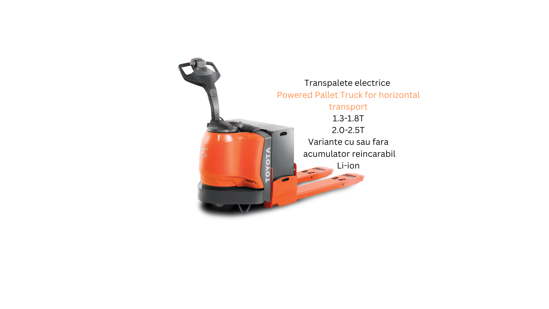 Transpalete electrice
